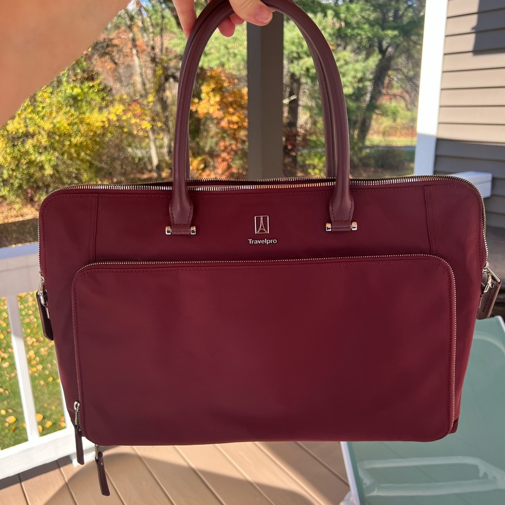 Travelpro Burgundy Laptop Bag